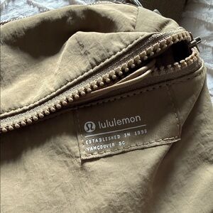 Lululemon Tan Fannypack